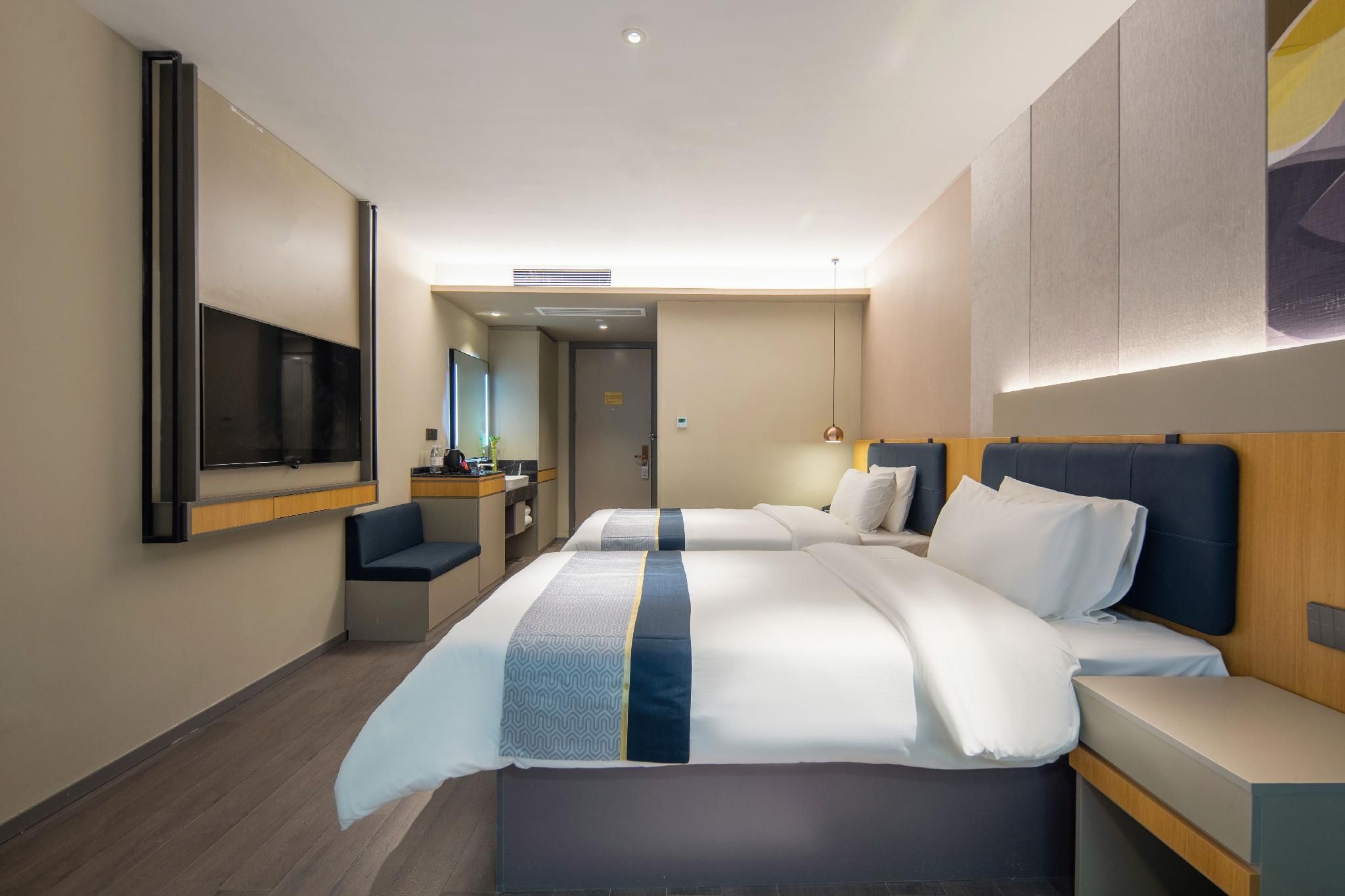 Home Inn Style Jinan Honglou South Road Shandong University - ז'ינאן - חדר שינה