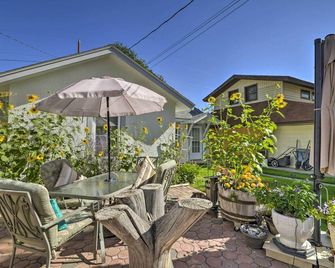 Well-equipped Cody Cottage 2 Miles to Cody Rodeo! - Cody - Patio