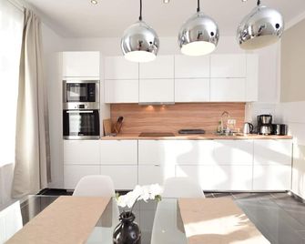 سنترال سونا آند لوفت أبارتمنتس لايبزيج - ليبزيغ - مطبخ