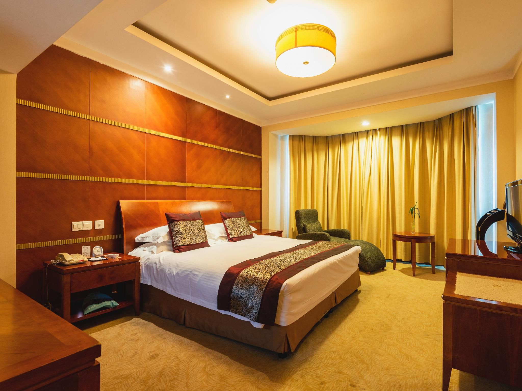 Jiangsu Hotel - שנחאי - חדר שינה