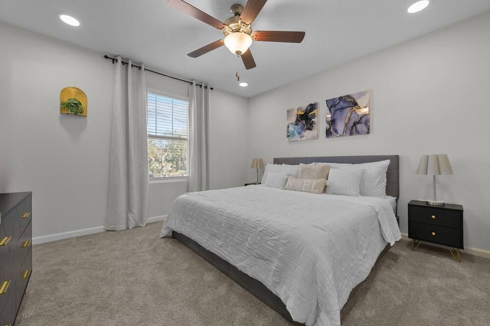 Brand New beautiful house with a luxury back yard! - جاكسونفيل (فلوريدا) - غرفة نوم