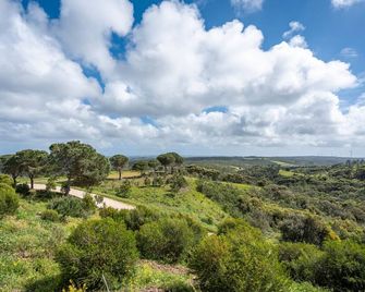 Room 'Maio' with Sea View, Shared Pool and Wi-Fi - Bordeira - Balcón