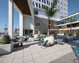 Hotel Marina Badalona - Badalona - Terasa