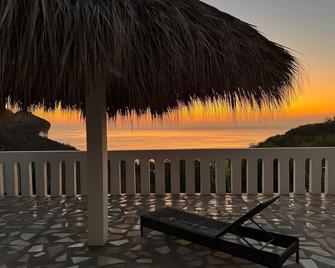 Casa El Timon, Bungalow - Estacahuite - Zipolite - Balkon