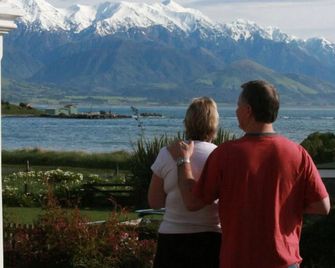 The Point B&B - Kaikoura - Balcón