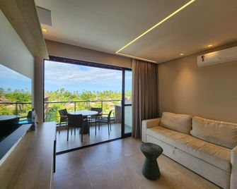 Flats e Bangalôs no Eco Resort - Praia dos Carneiros - Tamandaré - Living room