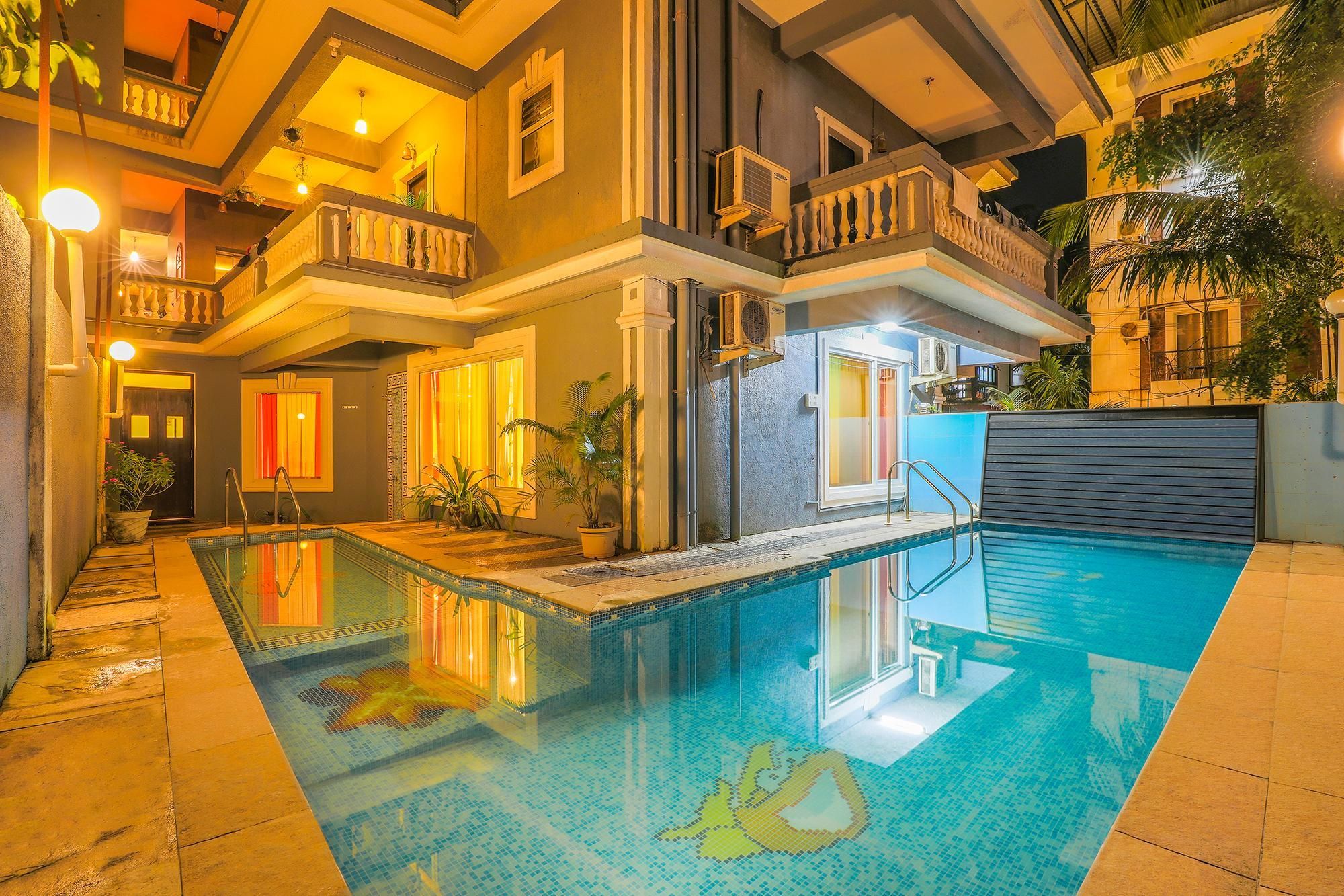 Fabhotel Royal Mirage With Pool & Gym - Nr. Candolim Beach - קנדולים - בריכה