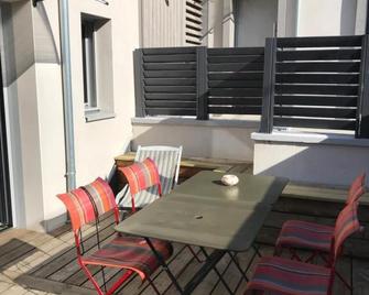 Studio T1bis Bord De Plage - Saint-Lunaire - Патіо