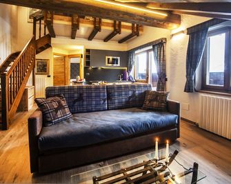 Hotel Pilier D'Angle & Wellness - Courmayeur - Sala de estar