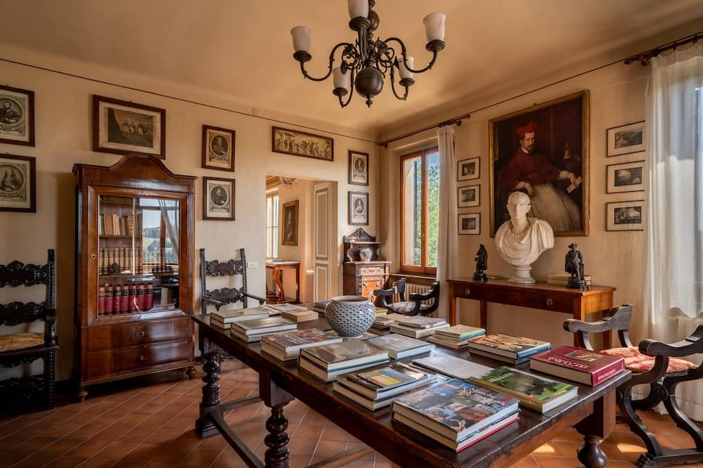 Villa Cattani Stuart XVII Secolo - פזארו - חדר אוכל