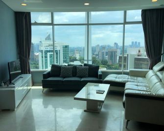 Vortex Suites Klcc By Luna - 吉隆坡 - 客廳