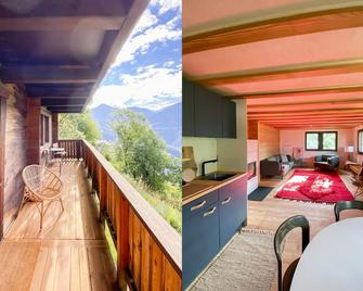 Faazihaus Ruhig Gelegenes Chalet in Panoramalage - Bettmeralp - Balcon