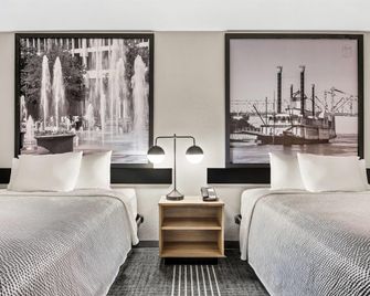 Super 8 by Wyndham Harrison AR - Harrison - Bedroom