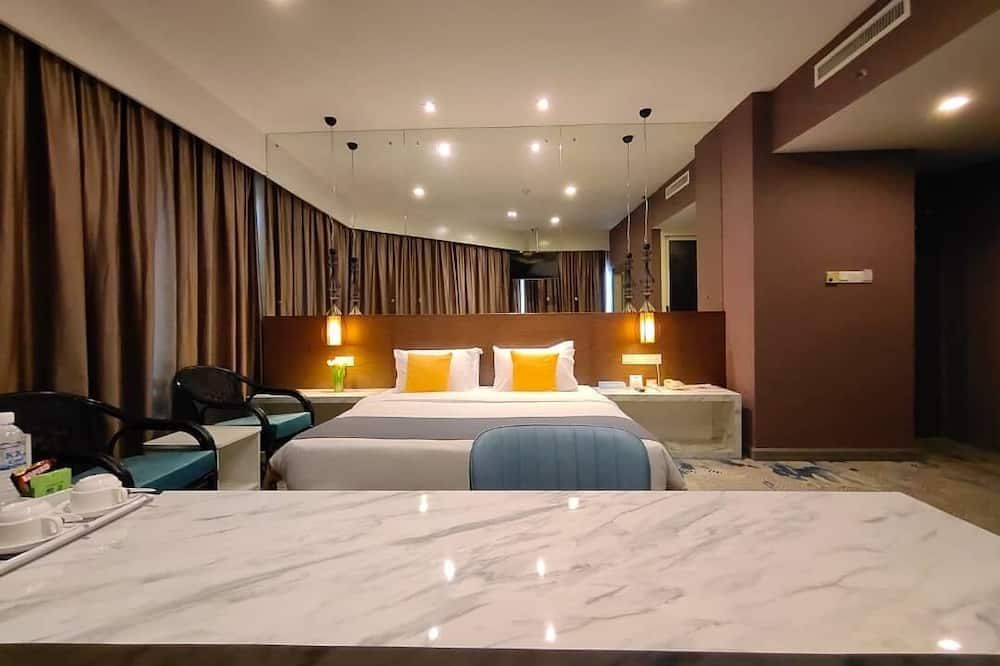 Hotel Capital Kota Kinabalu - קוטה קינבאלו - חדר שינה