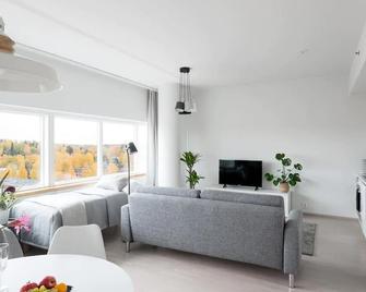 Apartment with bedroom and views! A35 - Helsinki - Living room