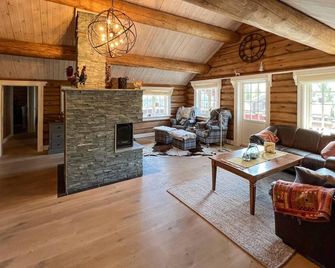 Beautiful Home In Øyer With Wifi - Oyer - Sala de estar