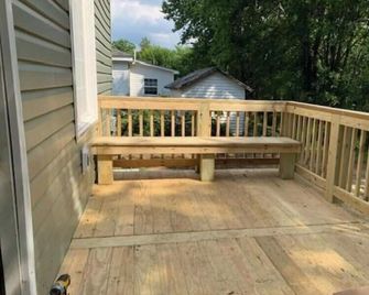 Charming remodeled historic home in the small town of South Boston, Virginia. - South Boston - Balkón