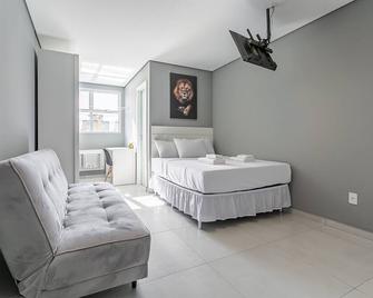 Studios novos próximos ao shopping Beira-mar #HKS - Florianópolis - Quarto