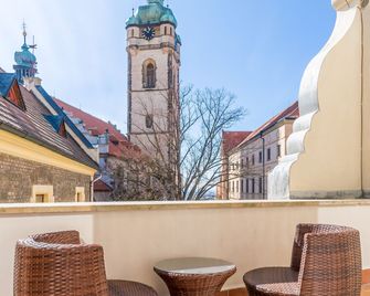 Hotel U Rytire - Mělník - Balcón