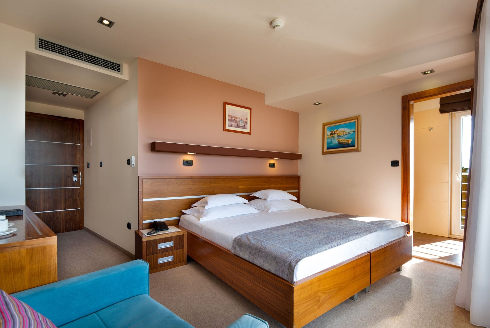 Hotel Plaza - Omiš - Slaapkamer