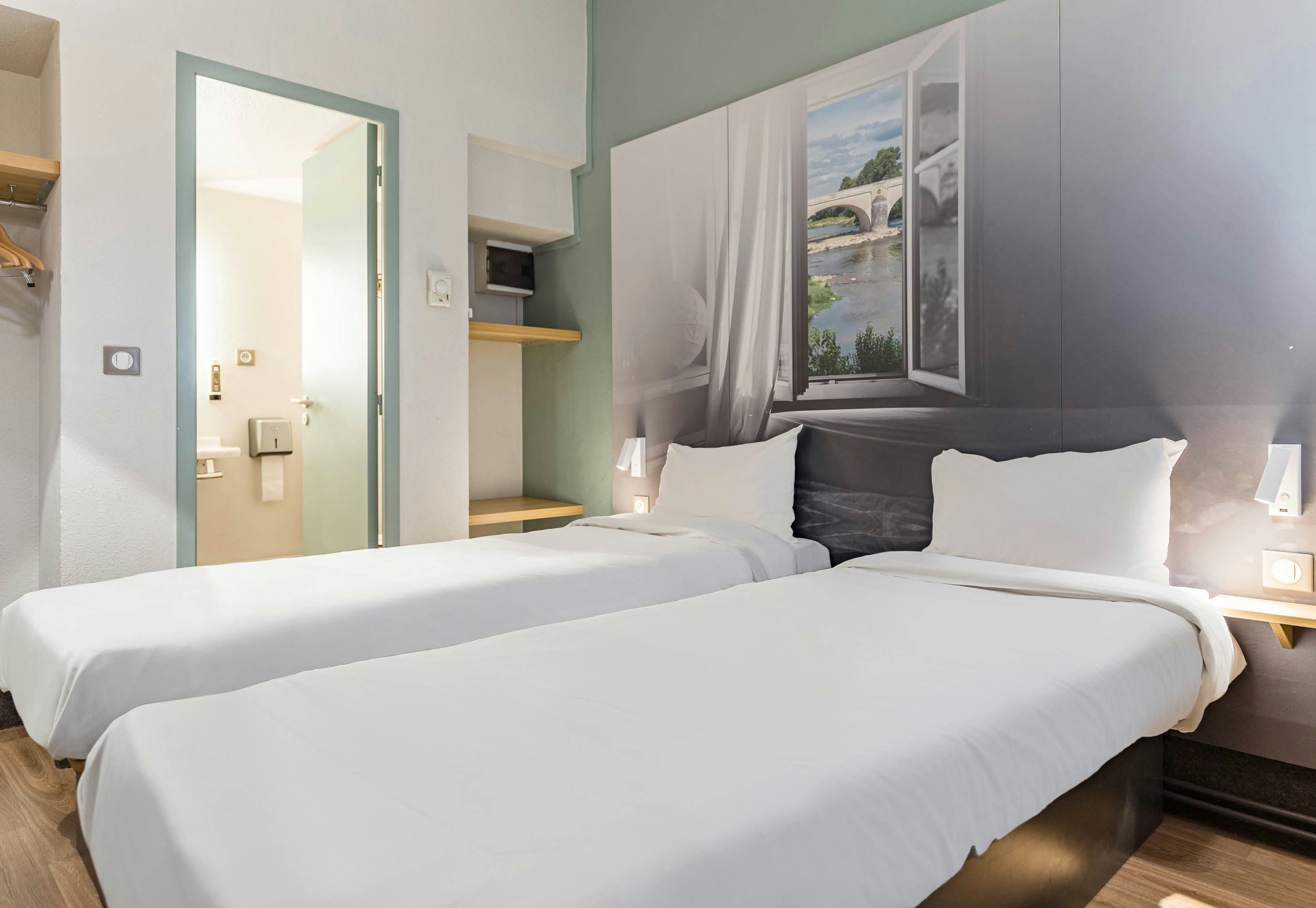 B&B HOTEL Tours Nord 1 Val de Loire - טור - חדר שינה