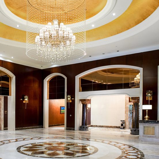 Lobby view of Intercontinental Lhasa Paradise