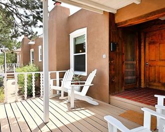 Tesuque Outpost Casita E Best views in Santa Fe - Santa Fe - Βεράντα
