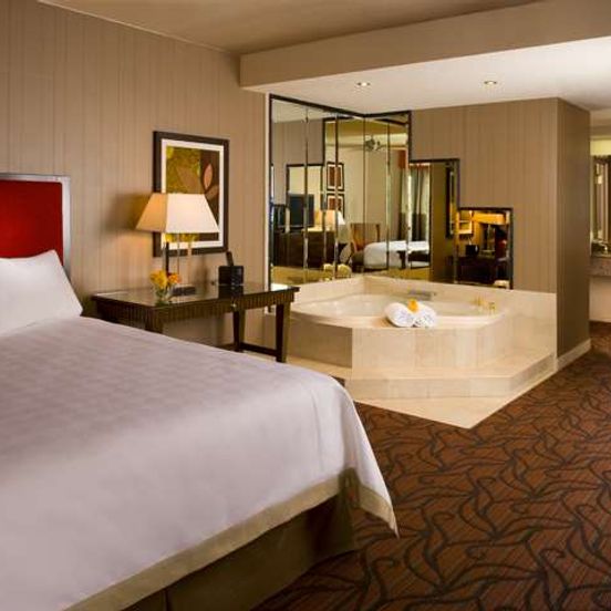 Bedroom view of Boomtown Casino & Hotel