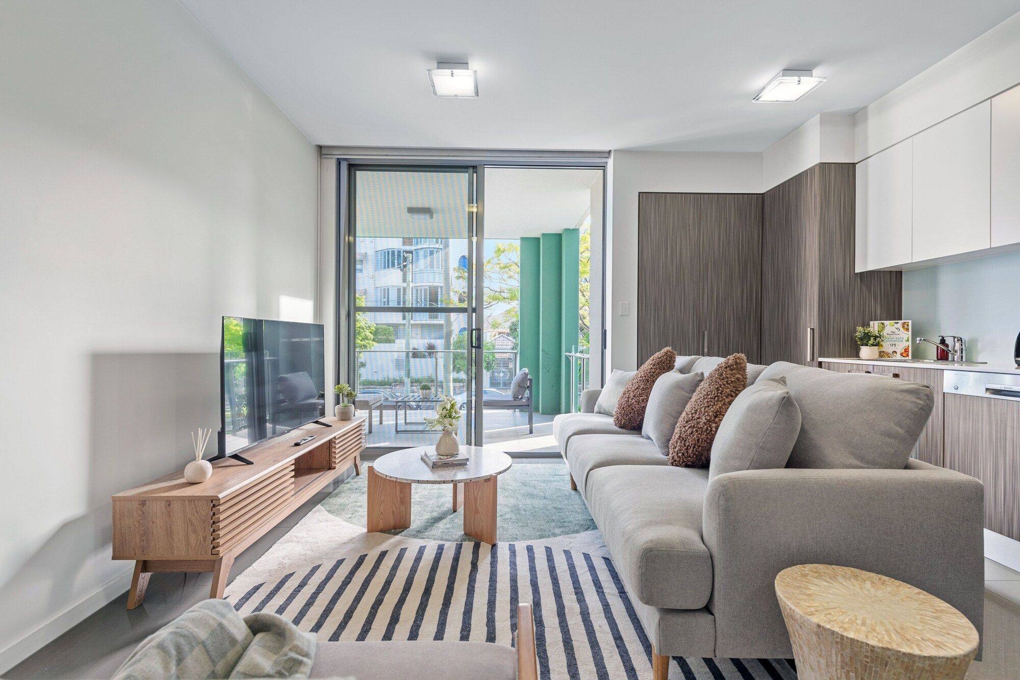 Cirque Apartments - בריסביין - סלון