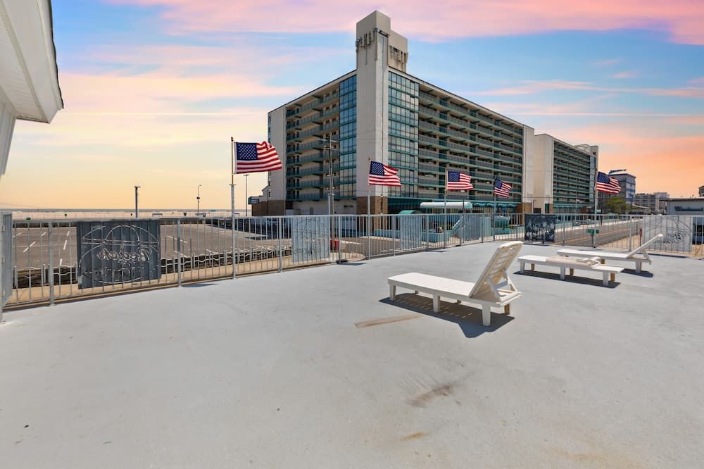 ذا بيتش هاوس - وايلدوود (نيوجيرسي) - شرفة