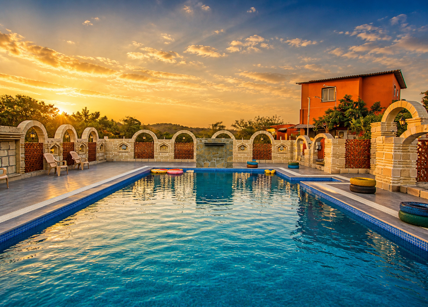 Gir Wildtrack Lodge - into The Deep Wild - Sasan Gir - Pool