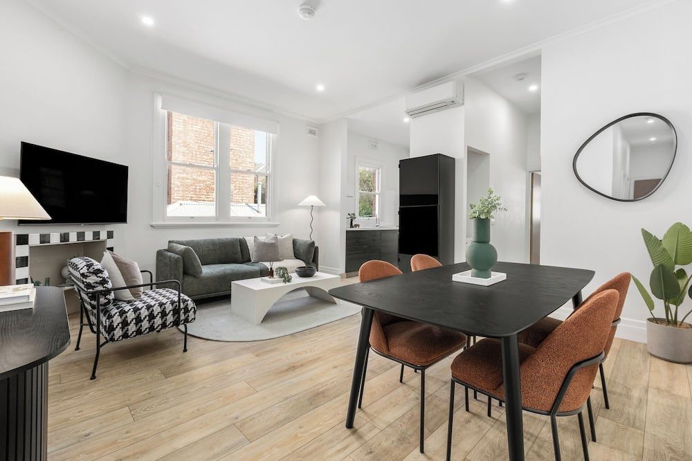 Simpson Street Apartments by Urban Rest - מלבורן - חדר אוכל