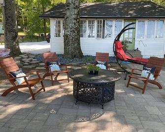 3 BR Lakefront house, sandy bottom on Lake Dewey in the Sister Lakes - Dowagiac - Patio