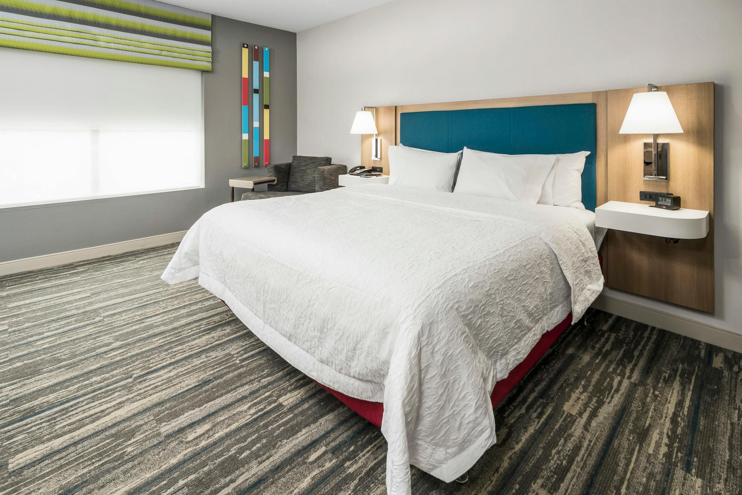 Hampton Inn Wilson Downtown - Wilson - Спальня