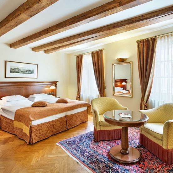 Bedroom view of Radisson Blu Hotel Altstadt, Salzburg