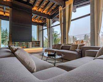 Black chalet - Foncine-le-Haut - Salon