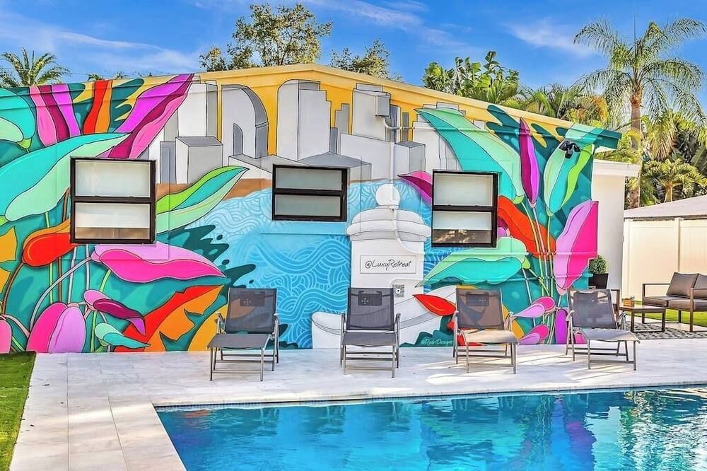 Fun Adventure Luxy Retreat Home! Heated Pool! - פורט לודרדייל - בריכה