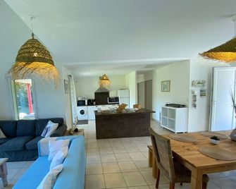 House Ecureuil, 90 M2 Family, Friends, Sportsmen, All Without Disturbance, Sea, Lake, Village - Vieux-Boucau-les-Bains - Living room