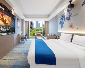 Chonpines Hotel ( Shijiazhuang Xinhua Road Mingyue store) - Shijiazhuang - Schlafzimmer