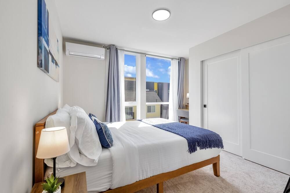 Green Lake 2B2B, A/C, close to UW & Lightrail - סיאטל - חדר שינה