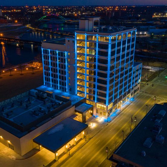 Building view of Embassy Suites by Hilton Rockford Riverfront