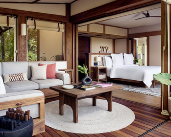 ナビバ、ア フォー シーズンズ リゾート、プンタ ミタ、メキシコ - オール インクルーシブ - プンタデミタ - 寝室