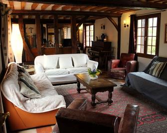 La Cour Saint Richer - Goustranville - Sala de estar