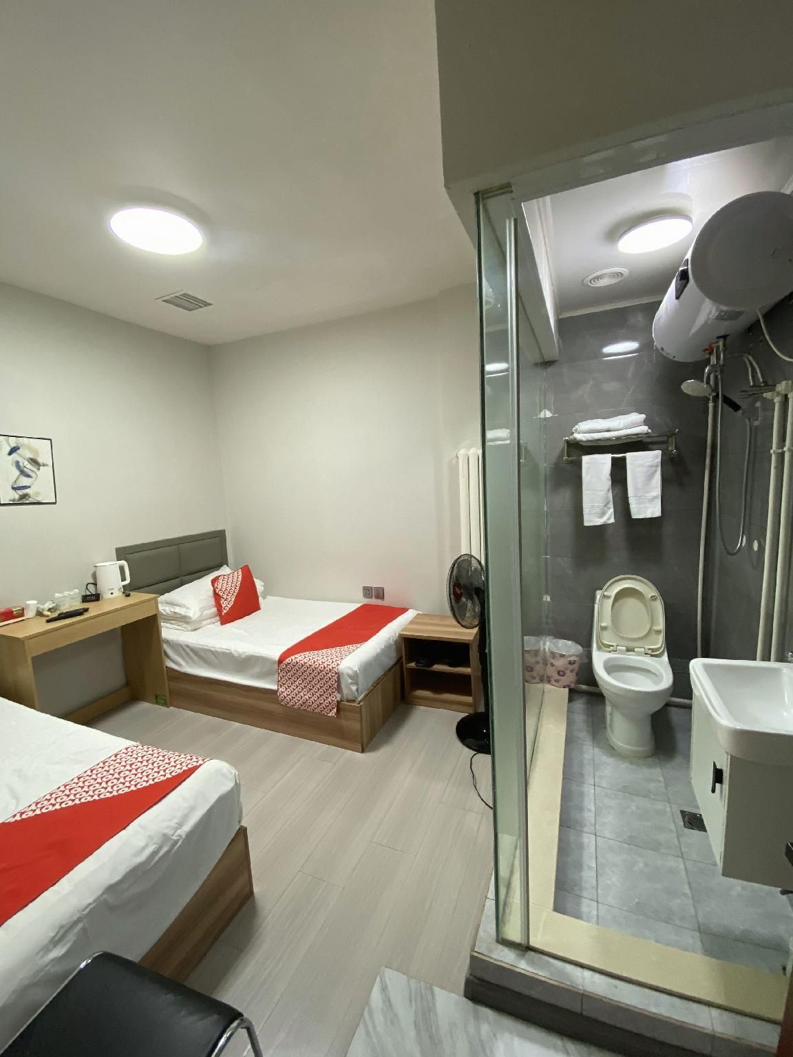 Jingxi Yuetian Fashion Hotel - هاربين - غرفة نوم