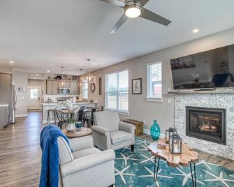 Captains Seaside Retreat - Ocean Shores - Sala de estar