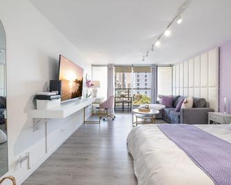 Cozy and Warm Modern Studio near Waikiki Beach!!! - Honolulu - Habitació