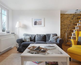 Ferienwohnung Auszeit - Nordstrand - Huiskamer