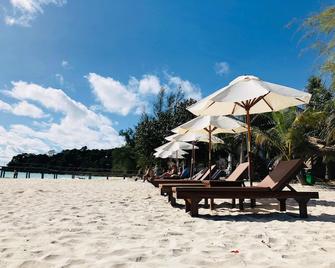 Nice Beach Bungalow - Koh Rong - Plaża