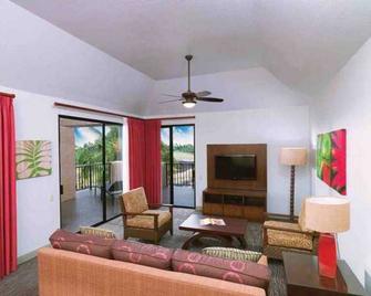 The Bay Club at Waikoloa Beach Resort - Waikoloa Village - Sala de estar