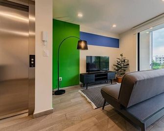 Apartamento en Roma Sur 2 Hab | VH73 - Ciudad Nezahualcoyotl - Living room